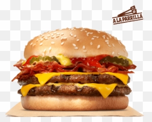 Hamburguesa Doble Queso Tocino - Burger King Double Bacon Burger King Bacon Cheeseburger Png,Hamburguesa Png