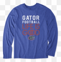 Menu0027s Florida Gators Infinity Football Long Sleeve Cool Tee Png
