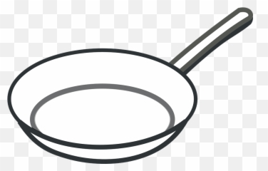Pan Frying White - Circle Png,Skillet Png