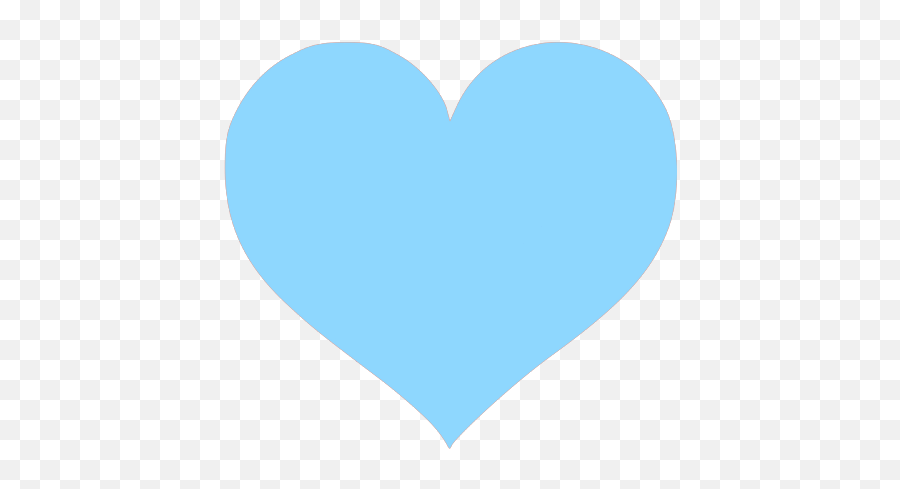 Heart Emoji Color Blue - Corazon Celeste Png,Blue Heart Png