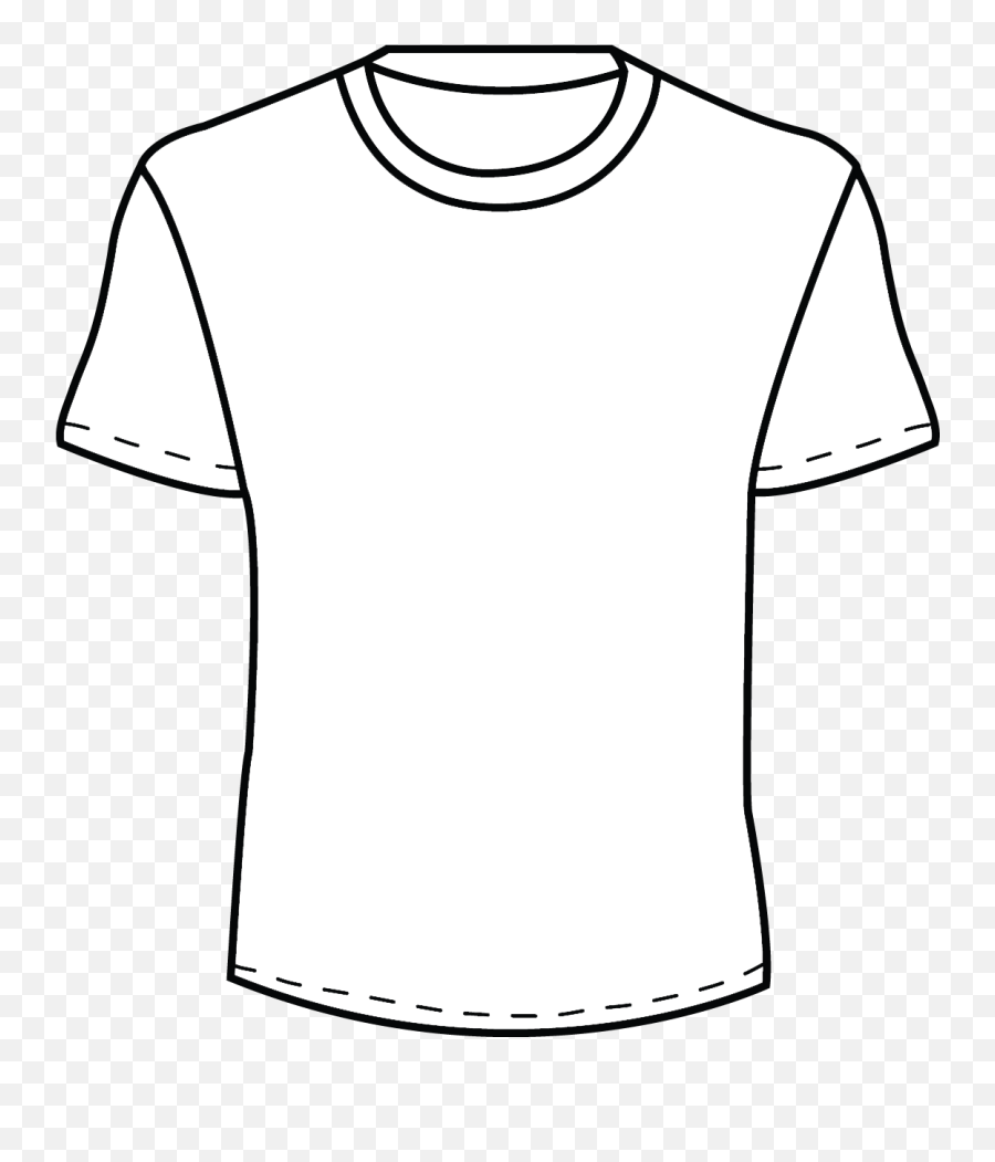 Black T Shirt Template - Clipart library - Clip Art Library