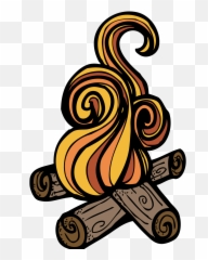 Campfire Clipart Png - Tent And Campfire Clipart Free Art Camping