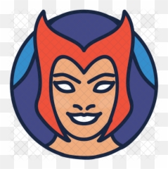 Scarlet Witch Icon - Illustration Png,Scarlet Witch Transparent