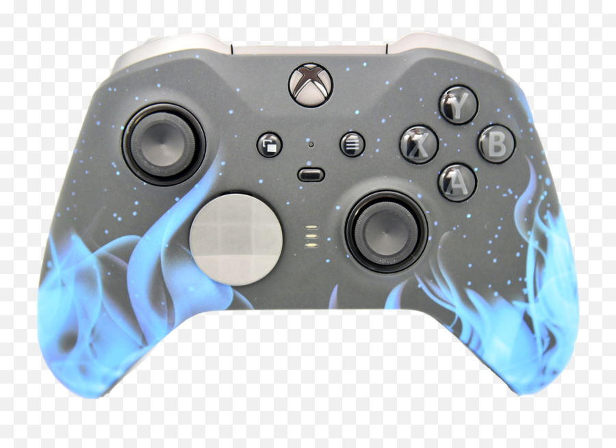 Blue Flame Xbox One Elite Series 2 - Make Custom Xbox One Controller Png,Blue Flame Transparent