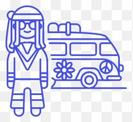 Hippie Male Free Icon Of Stream Line Ux Pack Duetone - Clip Art png