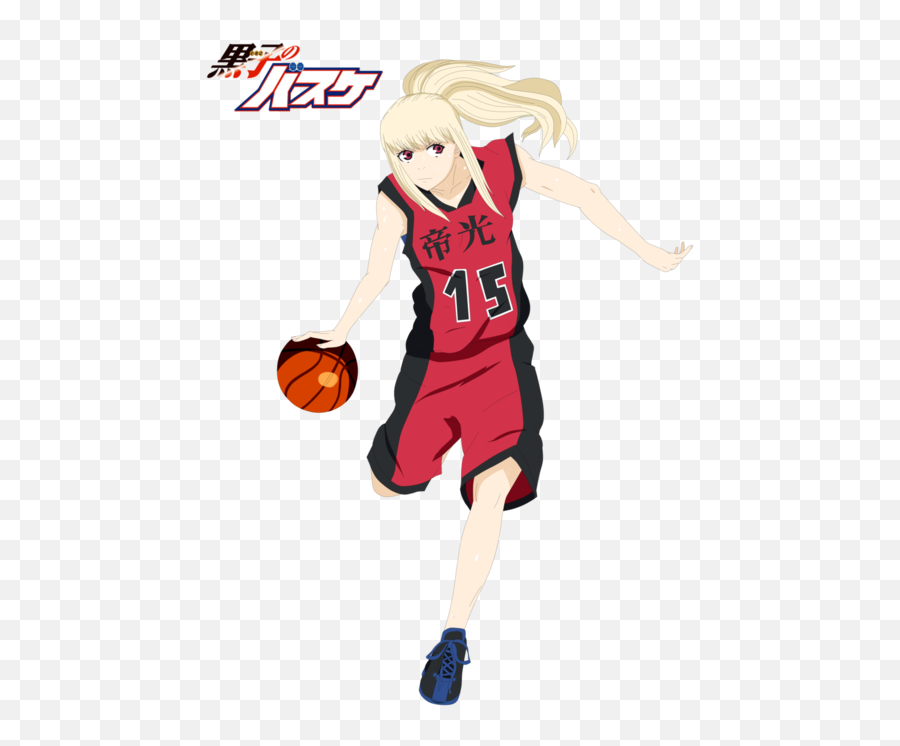 Download Anime Basketball And Blondie Image - Sports Anime Anime Girl Basketball Player Png,Basketball Png Images