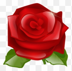 Flower Lilly Nature Plant Red Rose Icon - Red Rose Icon Png