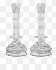 Download Hd Chandeliers Anglais Torsadé - Candlestick Column png