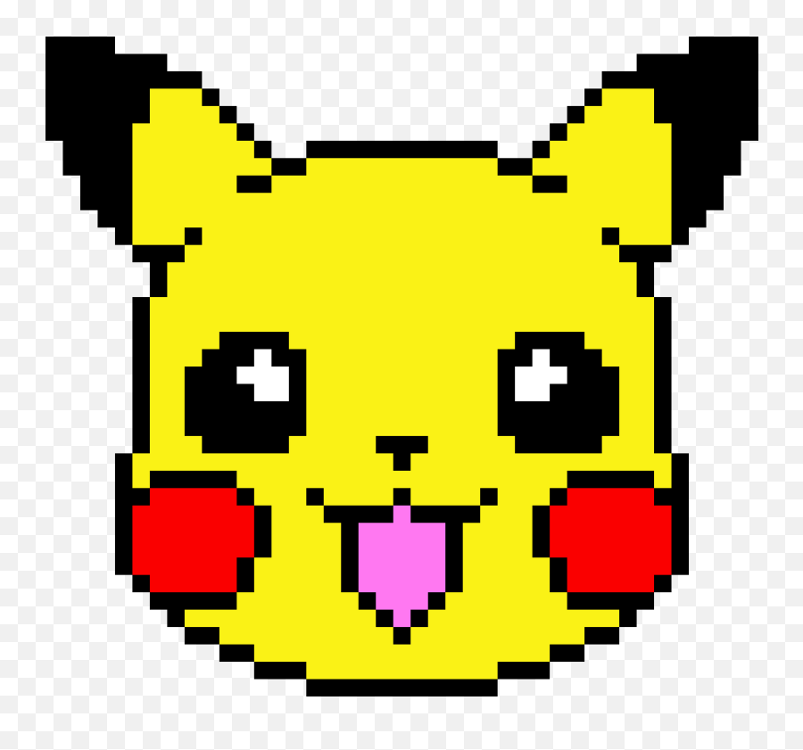 Pixel Art Cute Pikachu - Pikachu Pixel Art Png,Cute Pikachu Png