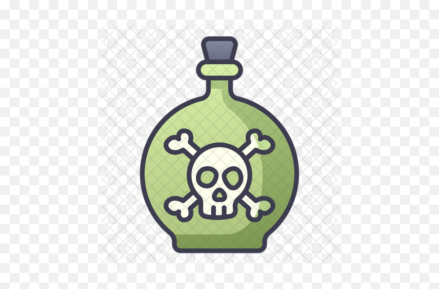 Poison Icon - Glass Bottle Png,Poison Png