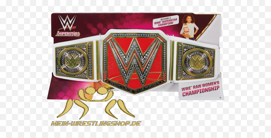 Wwe Raw Womenu0027s Championship Toy Title Belt Full Size Png - Wwe Raw Champion Belt,Championship Belt Png