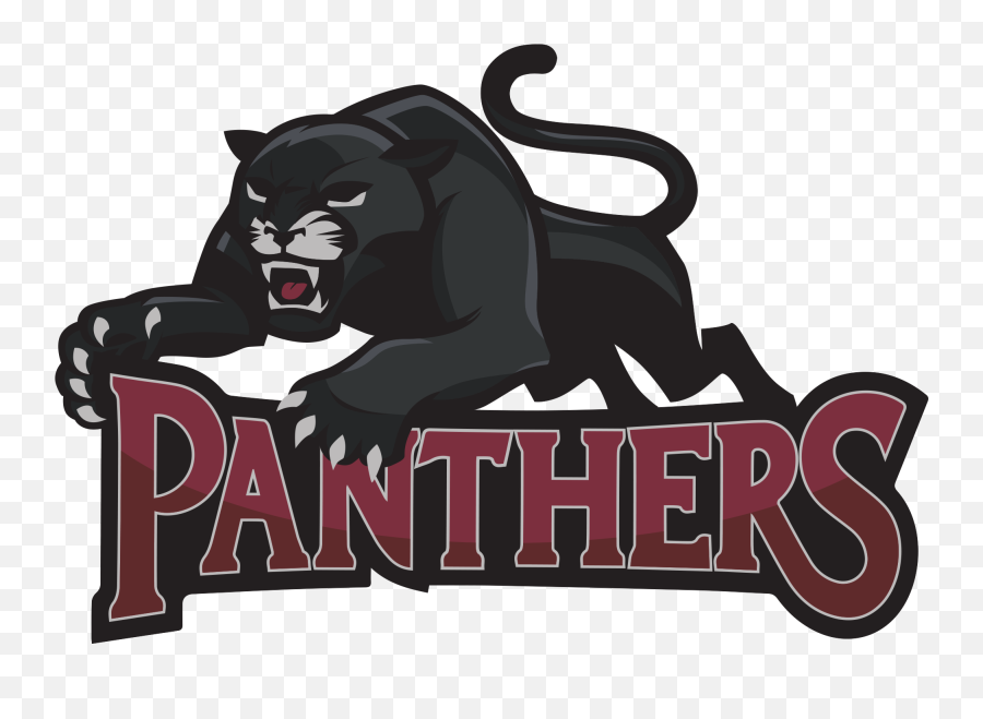 Black Panther Clipart Team Logo - Northeast Bradford School District Png,Black Panther Logo