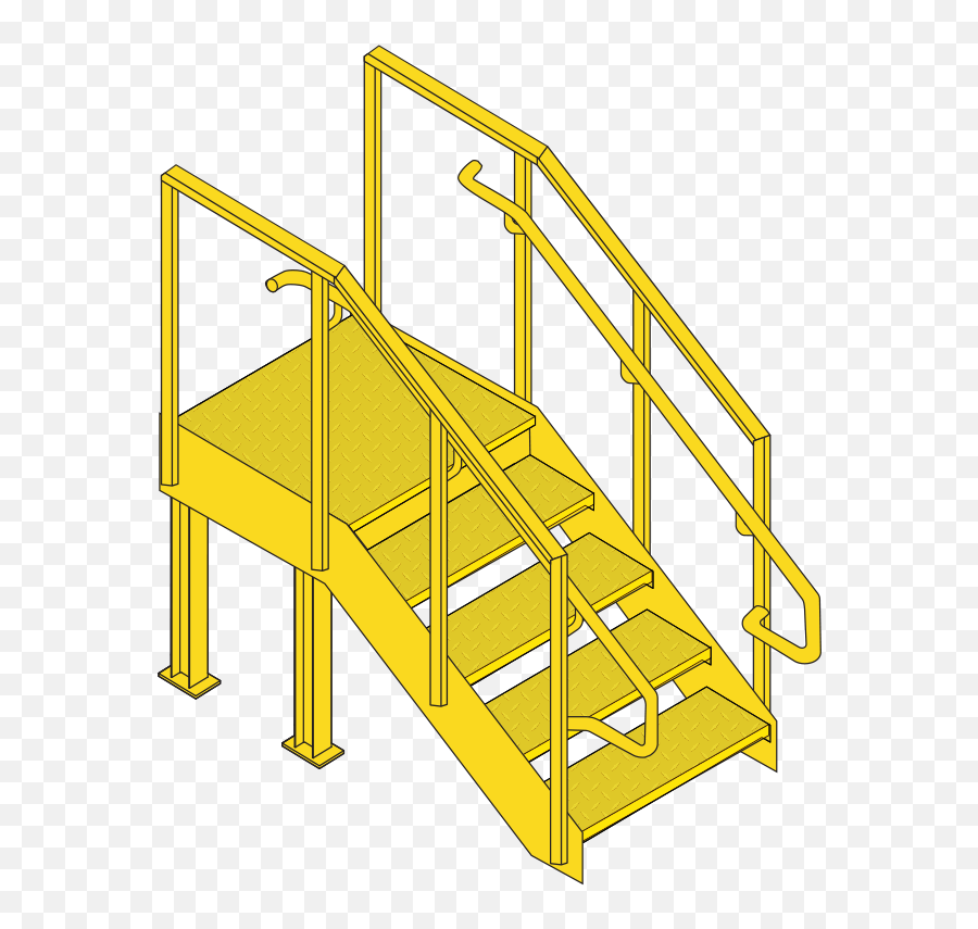 Loading Dock Stairs Platforms - Dock Stairs Png,Stairs Transparent