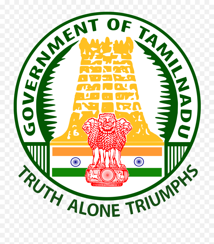 Filetamilnadu Logosvg - Wikipedia Tamilnadu Govt Logo Png,Government Icon Png