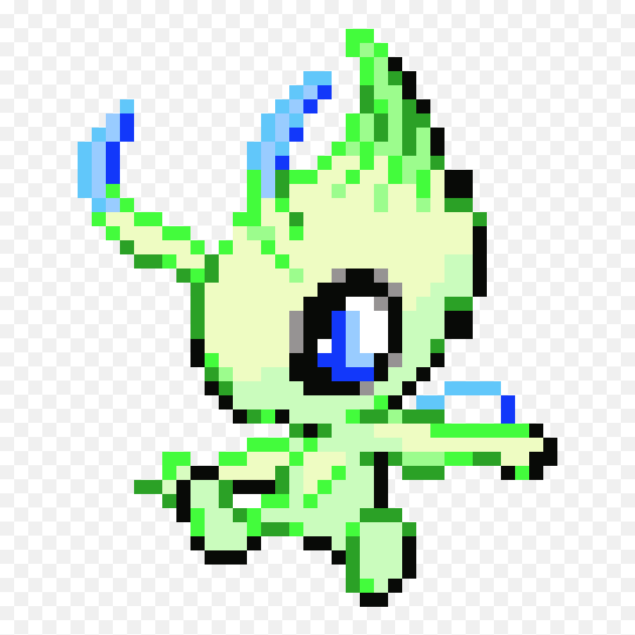 Celebi - Celebi Pixel Png,Celebi Png