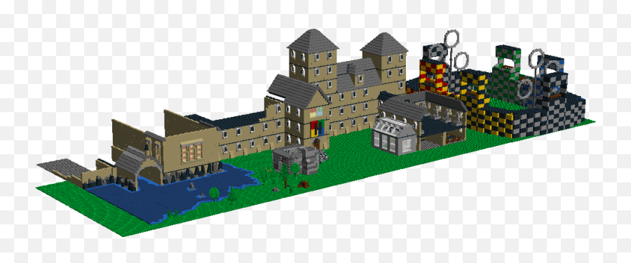 Hogwarts Castle - Building Sets Png,Hogwarts Castle Png