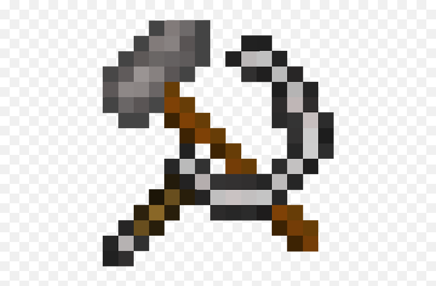 Hammer And Sickle - End Stone Sword Minecraft Png,Sickle And Hammer Png