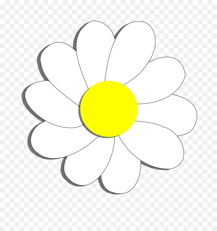 Download Daisy Clipart Flower - Daisy Flowers Clipart Simple Easy Trippy Things To Draw Png,Flowers Clipart Png