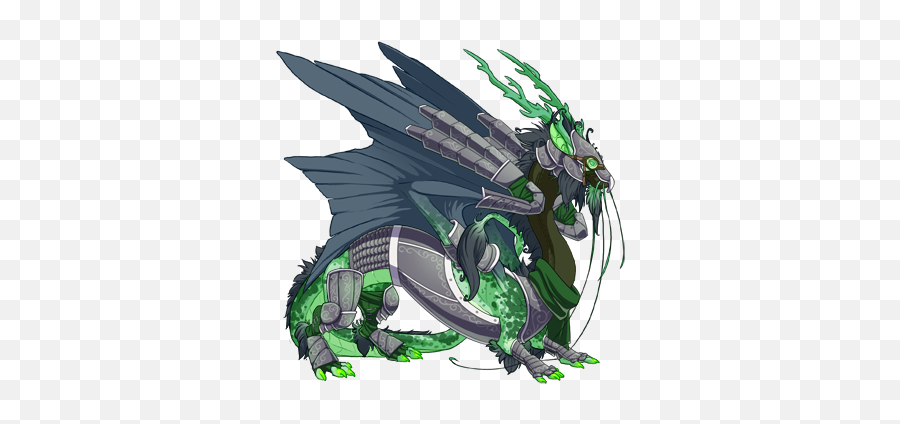 Genji Is Almost Finished Dragon Share Flight Rising - Water Dragon Cute Anime Png,Genji Png