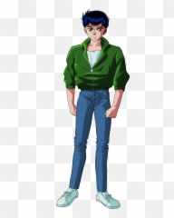 Yusuke Png Image - Yu Yu Hakusho Yusuke Outfits,Yusuke Png
