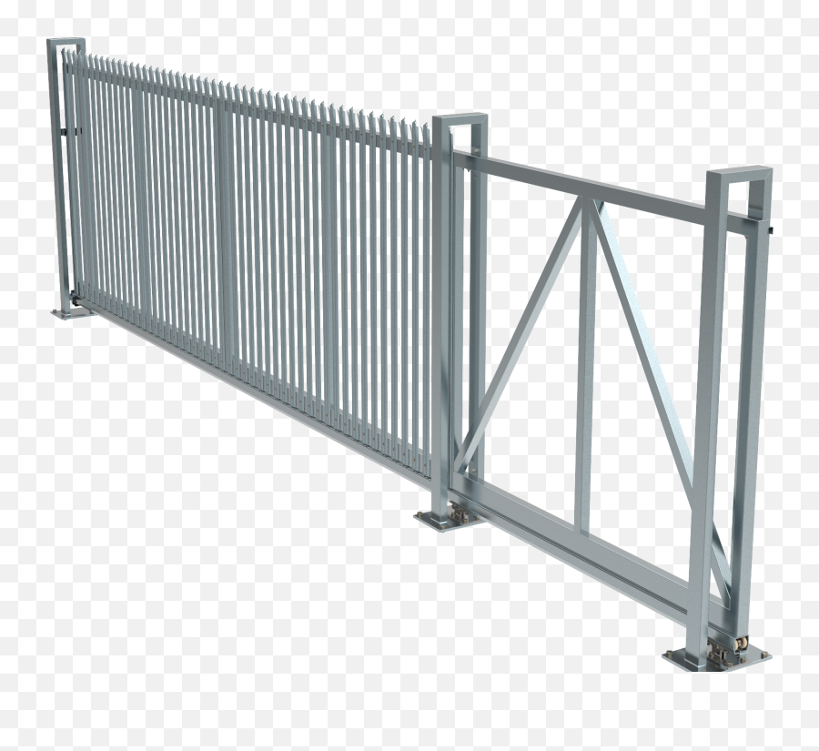 Metal Gate Png Transparent - Metal Fence Sliding Gate,Gate Png