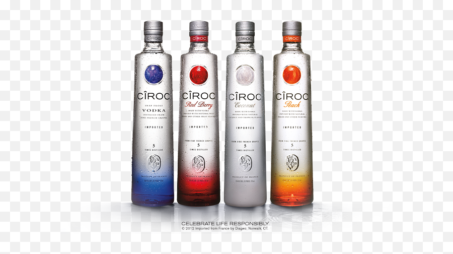 Ciroc Vodka - Ciroc All Flavors Png,Ciroc Png