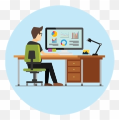 Typing Programs Agent - Teachers In Computer Clipart png