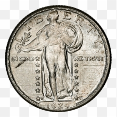 United States Mint Standing Liberty - Standing Liberty Quarter Png,Dime Png