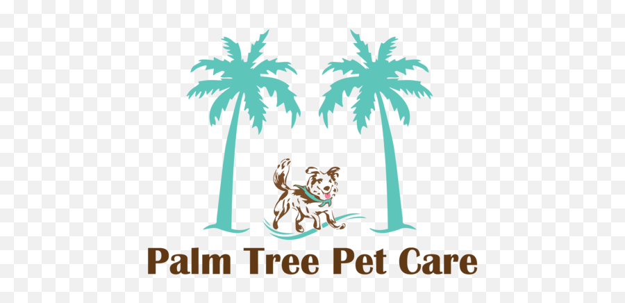 Palm Tree Pet Care Png Logo