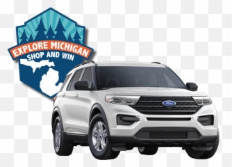 Explore Michigan - Ford Explorer 2021 Blanca png