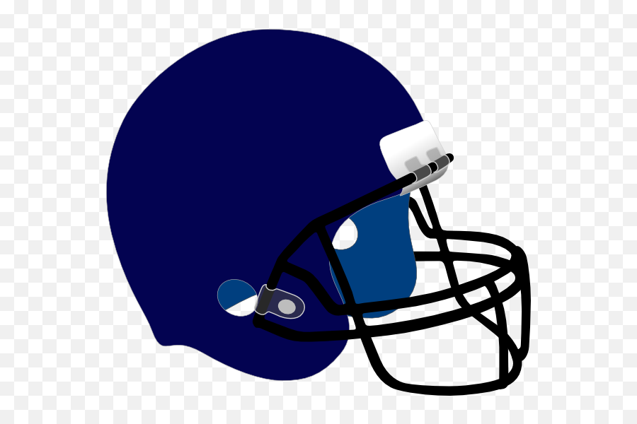 Blue Football Helmet Clip Art - Football And Helmet Vector Png,Icon Domain Perimeter Helmet