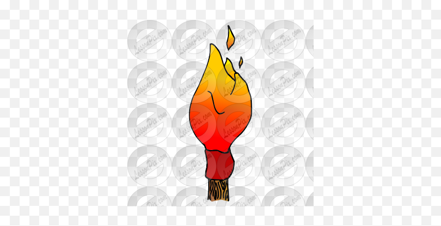 Lessonpix Mobile - Illustration Png,Cartoon Flame Png