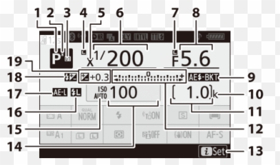 The Camera Display And Control Panel - Vertical png