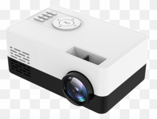 Download Free Pocket Handy Projector Hq Image Icon - Mini Portable Black And White png