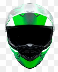 Adult Full Face 3x 4x Green Snowmobile Helmet Electric - Motorcycle png