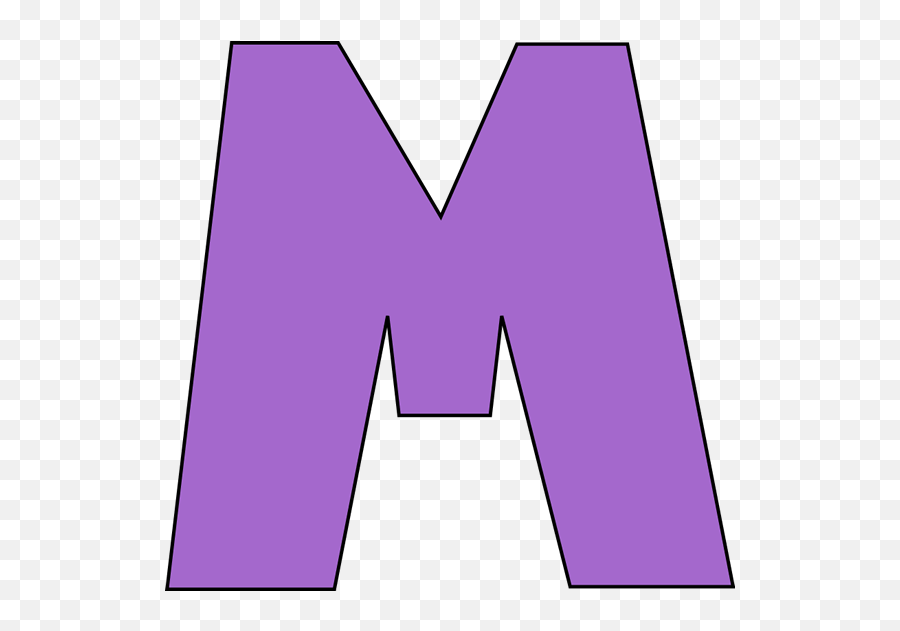 Free Letter M Download Clip Art - Purple Letter M Png,M&m Logo Png