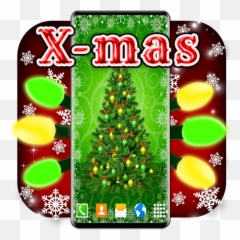 Updated Christmas Tree Wallpaper Lights Live - For Holiday png