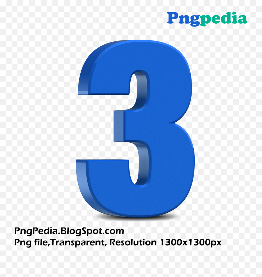 Number 3 3d Png Image - Number 3 3d Png,Number 3 Png