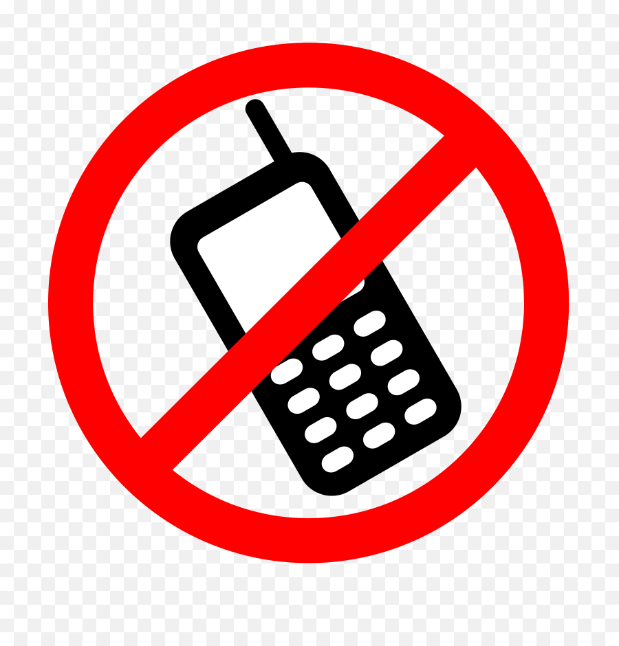 Anti Cell Phone - Ban Mobile Phones Png,Transparent Cell Phones