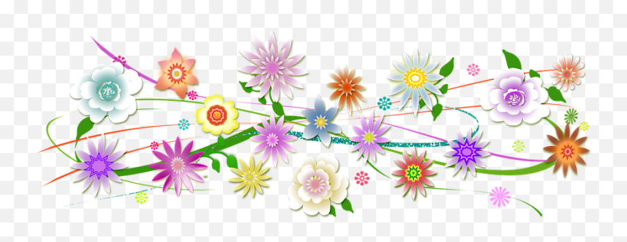 Edge Flowers Transparency - Nepali New Year Greetings 2077 Png,Floral Transparent