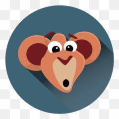 Monkey Cartoon Circle Icon Transparent Png U0026 Svg Vector - St Day