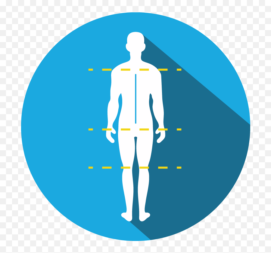 Fit3d Asia - Body Posture Blue Icon Png,Body Icon