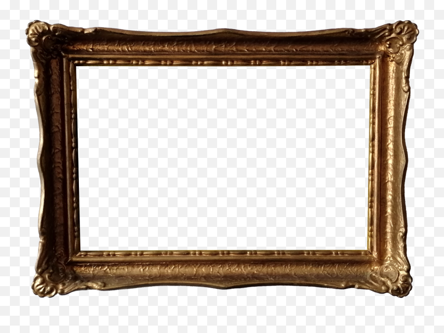 Gold Picture Frame Png Transparent Onlygfxcom - Frame For Photo Png,Gold Frame Transparent