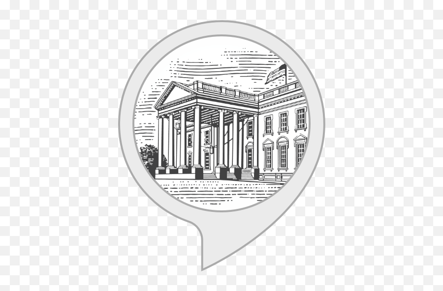 Amazoncom White House History Guide Alexa Skills - Circle Png,White House Logo Png