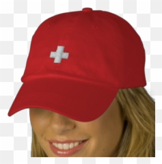Swiss Hat Zazzlecom Embroidered Baseball Caps Custom - Plain Black Hat Png,Nurse Hat Png