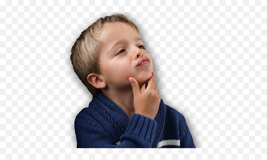 Thinking Child Hd - Said He At The Store Meme Png,Child Transparent