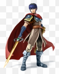 Download Marth Ike - Super Smash Bros Wii U Marth Full Marth Smash 4 Render Png,Ike Png
