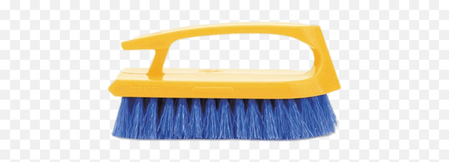 Cleaning Brush With Yellow Handle - Scrub Brush Png,Cleaning Png