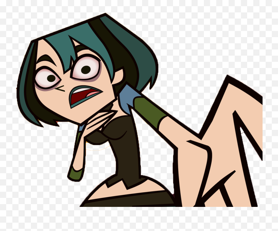 Gwen Rap - Total Drama Gwen Scream Clipart Full Size Total Drama Gwen Fan Art Png,Total Drama Logo