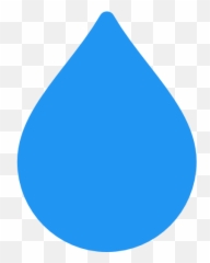 Raindrop - Free weather icons Water Drop Emoji png